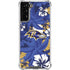 NFL Baltimore Ravens Tropical Print Galaxy S21 Plus 5G Clear Case