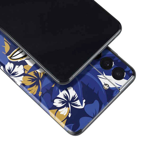NFL Baltimore Ravens Tropical Print Galaxy S21 Plus 5G Skin