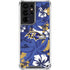 NFL Baltimore Ravens Tropical Print Galaxy S21 Ultra 5G Clear Case