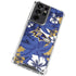 NFL Baltimore Ravens Tropical Print Galaxy S21 Ultra 5G Clear Case
