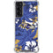 NFL Baltimore Ravens Tropical Print Galaxy S22 Clear Case