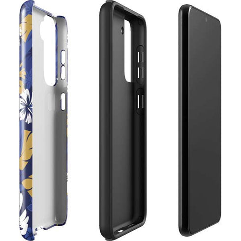 NFL Baltimore Ravens Tropical Print Galaxy S22 Plus Pro Case