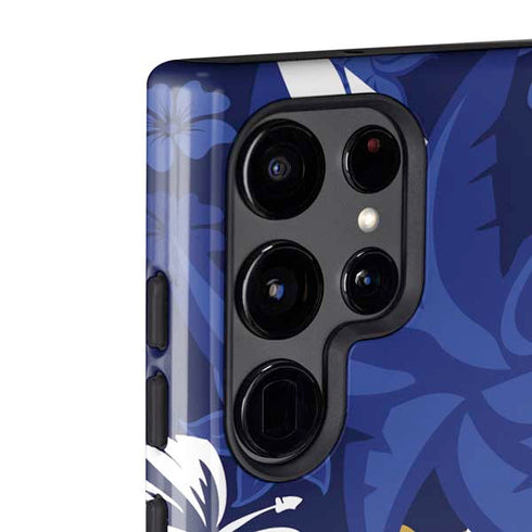 NFL Baltimore Ravens Tropical Print Galaxy S22 Ultra Pro Case