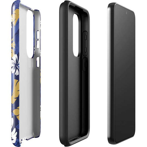NFL Baltimore Ravens Tropical Print Galaxy S23 Plus Pro Case