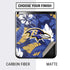 NFL Baltimore Ravens Tropical Print Galaxy Z Flip Skin