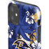 NFL Baltimore Ravens Tropical Print iPhone 11 Impact Case