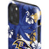 NFL Baltimore Ravens Tropical Print iPhone 11 Pro Max Impact Case