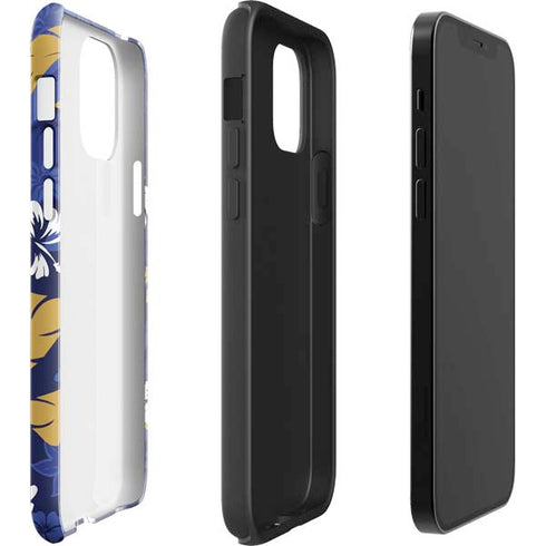 NFL Baltimore Ravens Tropical Print iPhone 12 Impact Case