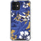 NFL Baltimore Ravens Tropical Print iPhone 12 Mini Clear Case