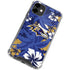 NFL Baltimore Ravens Tropical Print iPhone 12 Mini Clear Case