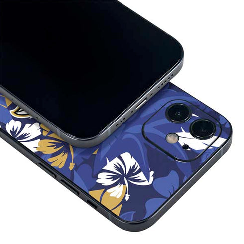 NFL Baltimore Ravens Tropical Print iPhone 12 Mini Skin