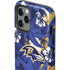 NFL Baltimore Ravens Tropical Print iPhone 12 Pro Impact Case