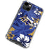 NFL Baltimore Ravens Tropical Print iPhone 13 Clear Case
