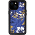 NFL Baltimore Ravens Tropical Print iPhone 13 Mini Waterproof Case