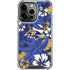 NFL Baltimore Ravens Tropical Print iPhone 13 Pro Clear Case
