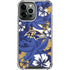 NFL Baltimore Ravens Tropical Print iPhone 13 Pro Max Clear Case