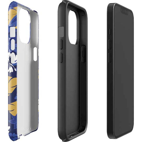 NFL Baltimore Ravens Tropical Print iPhone 13 Pro Max Impact Case