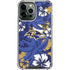 NFL Baltimore Ravens Tropical Print iPhone 14 Pro Max Clear Case