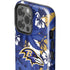 NFL Baltimore Ravens Tropical Print iPhone 15 Pro Max Impact Case