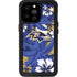 NFL Baltimore Ravens Tropical Print iPhone 14 Pro Max Waterproof Case
