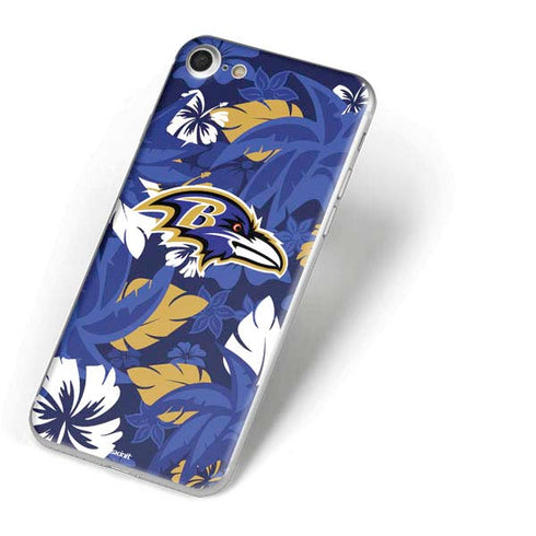 NFL Baltimore Ravens Tropical Print iPhone 7 Skin