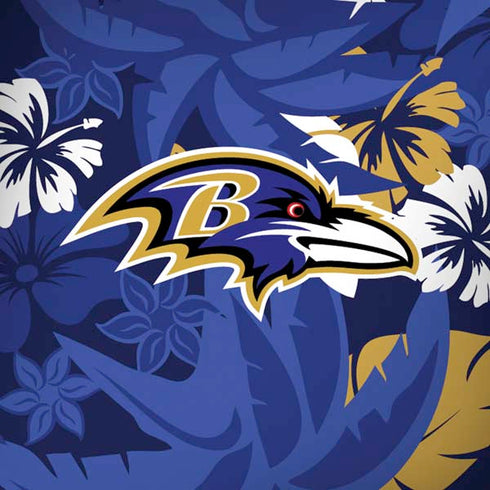 NFL Baltimore Ravens Tropical Print iPhone X Pro Case