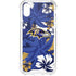 NFL Baltimore Ravens Tropical Print iPhone XS Clear Case