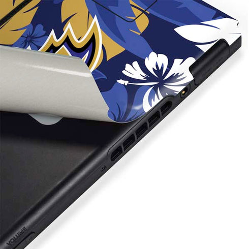 NFL Baltimore Ravens Tropical Print Nintendo Switch Bundle Skin