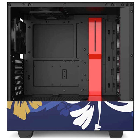 NFL Baltimore Ravens Tropical Print NZXT H510 Compact ATX Mid-Tower Case Skin