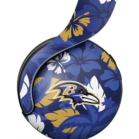 NFL Baltimore Ravens Tropical Print PULSE 3D Wireless Headset for PS5 Skin