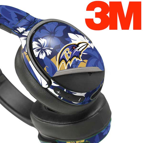 NFL Baltimore Ravens Tropical Print Skullcandy Venue Skin