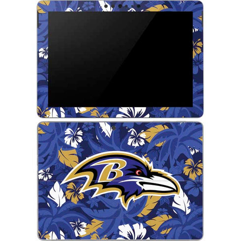 NFL Baltimore Ravens Tropical Print Surface Go Skin
