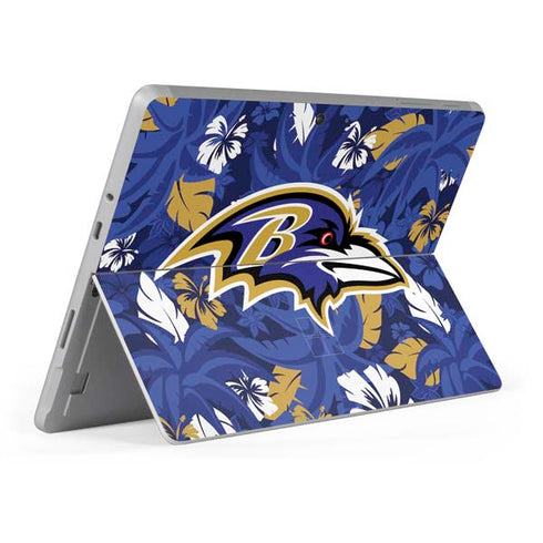 NFL Baltimore Ravens Tropical Print Surface Go Skin