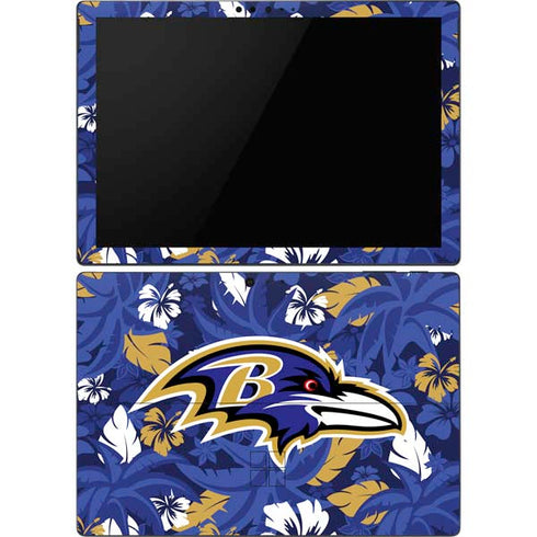 NFL Baltimore Ravens Tropical Print Surface Pro 6 Skin