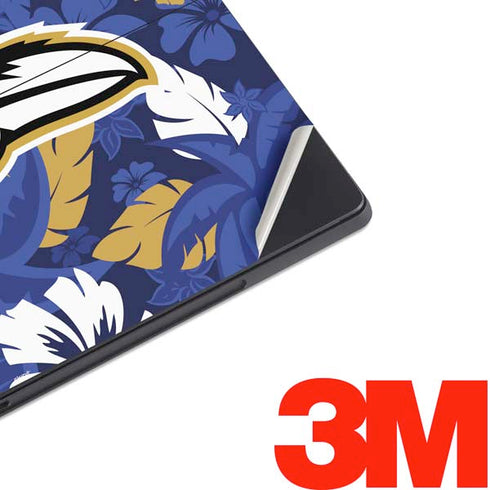 NFL Baltimore Ravens Tropical Print Surface Pro 7 Skin