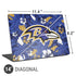 NFL Baltimore Ravens Tropical Print Universal Laptop 14in (11.4 x 8.2in) Skin