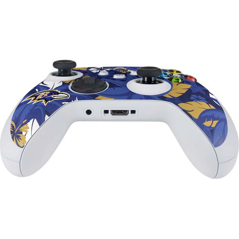 NFL Baltimore Ravens Tropical Print Xbox Series S Controller Skin