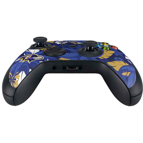 NFL Baltimore Ravens Tropical Print Xbox Series X Controller Skin