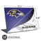 NFL Baltimore Ravens Universal Laptop 15in (12.2 x 8.8in) Skin
