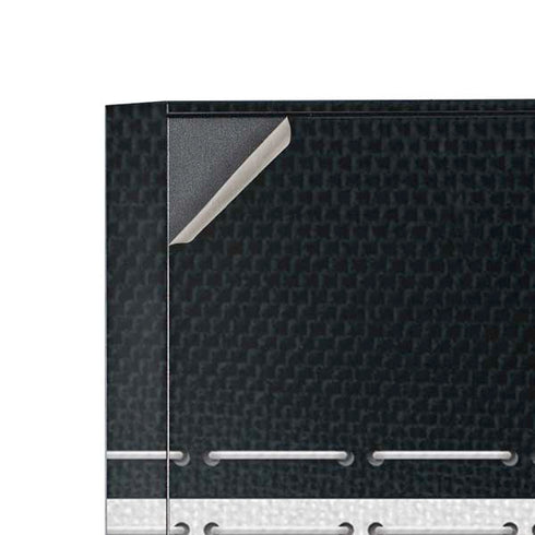 NFL Baltimore Ravens White Striped Corsair 4000D Tempered Glass Mid-Tower ATX Case Skin