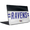 NFL Baltimore Ravens White Striped Dell Vostro Skin
