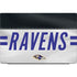 NFL Baltimore Ravens White Striped Dell Vostro Skin