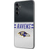 NFL Baltimore Ravens White Striped Galaxy A14 5G Skin