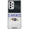 NFL Baltimore Ravens White Striped Galaxy A53 5G Clear Case