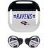 NFL Baltimore Ravens White Striped Galaxy Buds Pro Skin