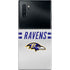 NFL Baltimore Ravens White Striped Galaxy Note 10 Plus Skin