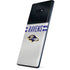 NFL Baltimore Ravens White Striped Galaxy Note 9 Skin