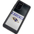 NFL Baltimore Ravens White Striped Galaxy Note20 5G Waterproof Case