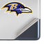 NFL Baltimore Ravens White Striped Galaxy S20 Fan Edition Skin
