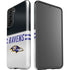 NFL Baltimore Ravens White Striped Galaxy S21 5G Pro Case